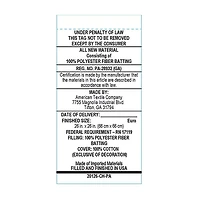 Allerease Hot Water Washable Allergy Protection 2 Pack Medium Density Bed Pillow
