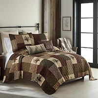 Your Lifestyle By Donna Sharp Pine Panels 2-pc. Easy Care Quilt Set