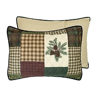 Your Lifestyle By Donna Sharp Pine Panels 2-pc. Easy Care Quilt Set
