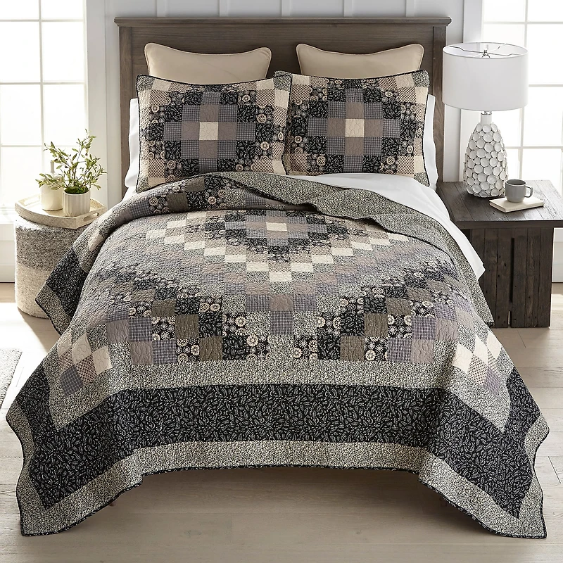 Donna Sharp Lexington Trip -pc. Easy Care Quilt Set
