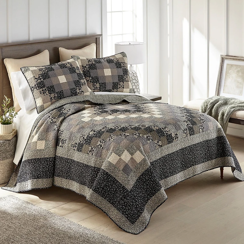 Donna Sharp Lexington Trip -pc. Easy Care Quilt Set