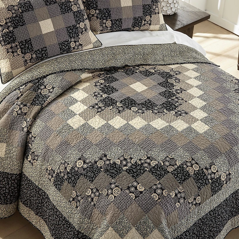 Donna Sharp Lexington Trip 3-pc. Easy Care Quilt Set