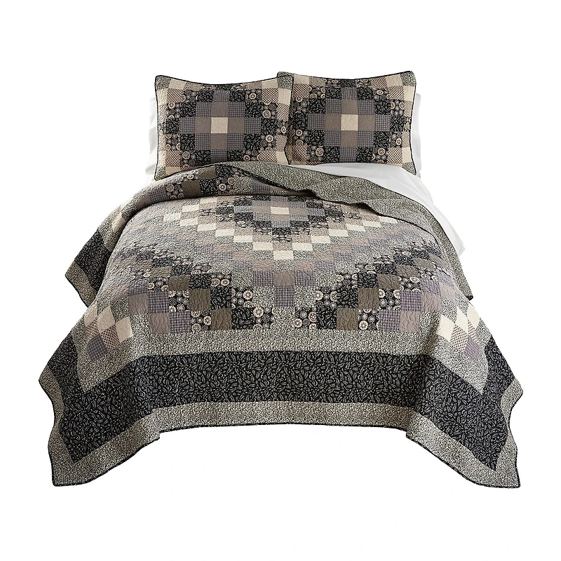 Donna Sharp Lexington Trip 3-pc. Easy Care Quilt Set