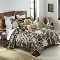 Donna Sharp Pine Patch 3-pc. Easy Care Quilt Set