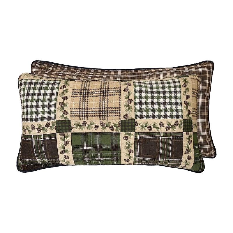 Donna Sharp Pine Patch 3-pc. Easy Care Quilt Set