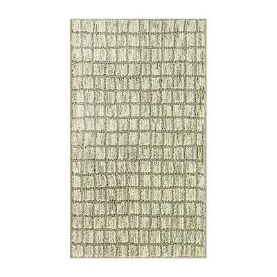 Maples Grid Indoor Rectangular Accent Rug
