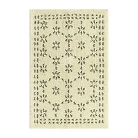 Maples Star Gray Indoor Rectangular Accent Rug