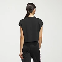 adidas Womens Crew Neck Short Sleeve Active T-Shirt