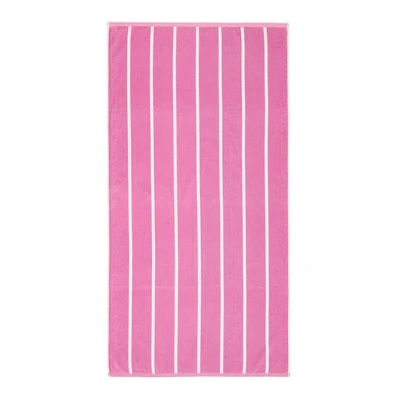 Outdoor Oasis Cabana Stripe Double-sided Beach Towel