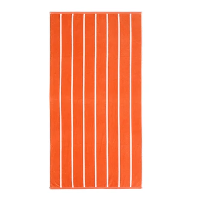 Outdoor Oasis Cabana Stripe Beach Towel