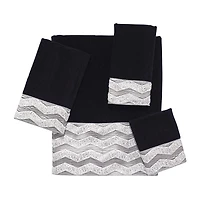 Avanti Chevron Galaxy Bordered Bath Towel