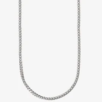 Shaquille O'Neal XLG™ Mens Stainless Steel 24 Inch Wheat Chain Necklace