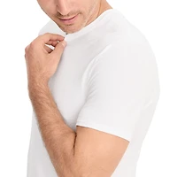 Jockey Cotton Stretch Mens 2 Pack Short Sleeve Crew Neck Moisture Wicking T-Shirt Tall