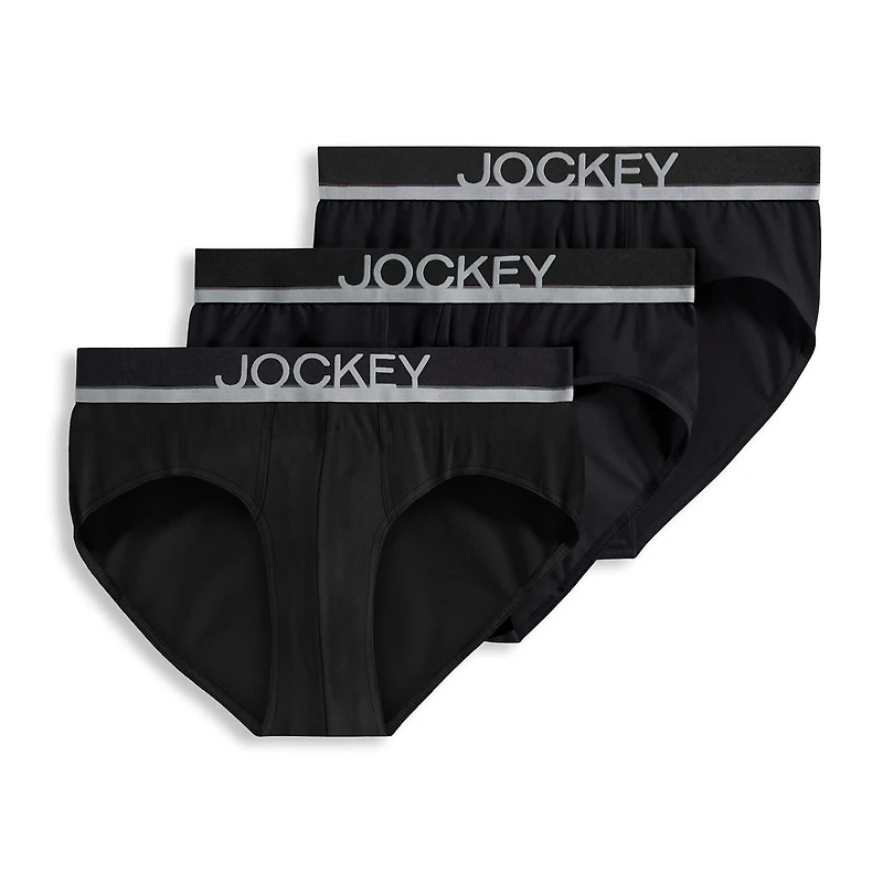 Jockey Casual Cotton Stretch Mens 3 Pack Briefs 1763