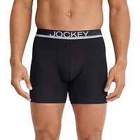 Jockey Casual Cotton Stretch Mens 3 Pack Boxer Briefs 3498