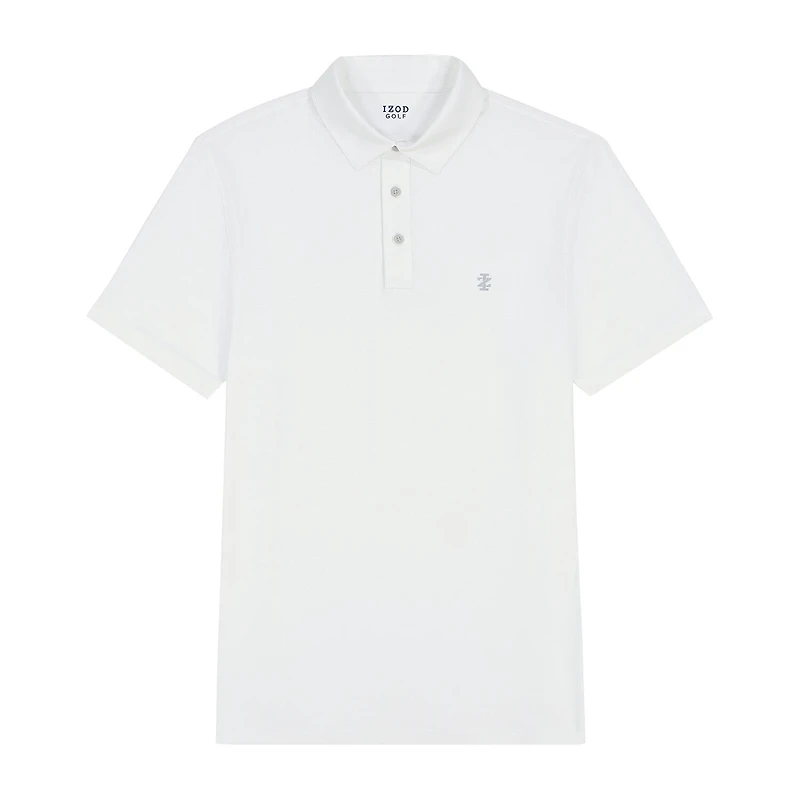 IZOD Performance Mesh Mens Regular Fit Short Sleeve Polo Shirt