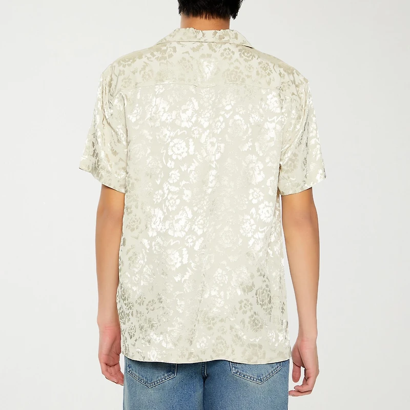Forever 21 Mens Short Sleeve Button-Down Shirt