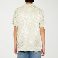 Forever 21 Mens Short Sleeve Button-Down Shirt