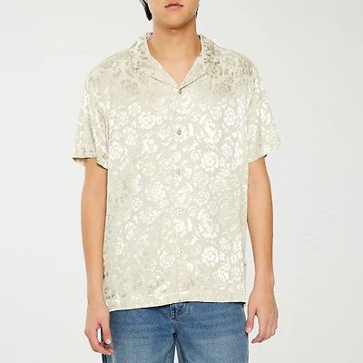 Forever 21 Mens Short Sleeve Button-Down Shirt
