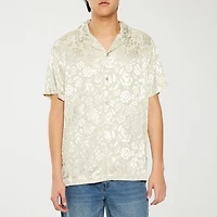 Forever 21 Mens Short Sleeve Button-Down Shirt