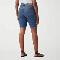 Levi's® Women's Shaping Mid Rise Bermuda Short