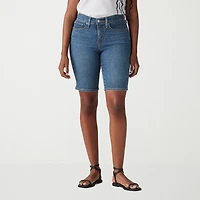 Levi's® Women's Shaping Mid Rise Bermuda Short
