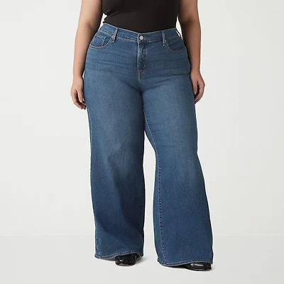 Levi's® Women's Plus Mid Rise 318™ Shaping Wide Leg Jeans