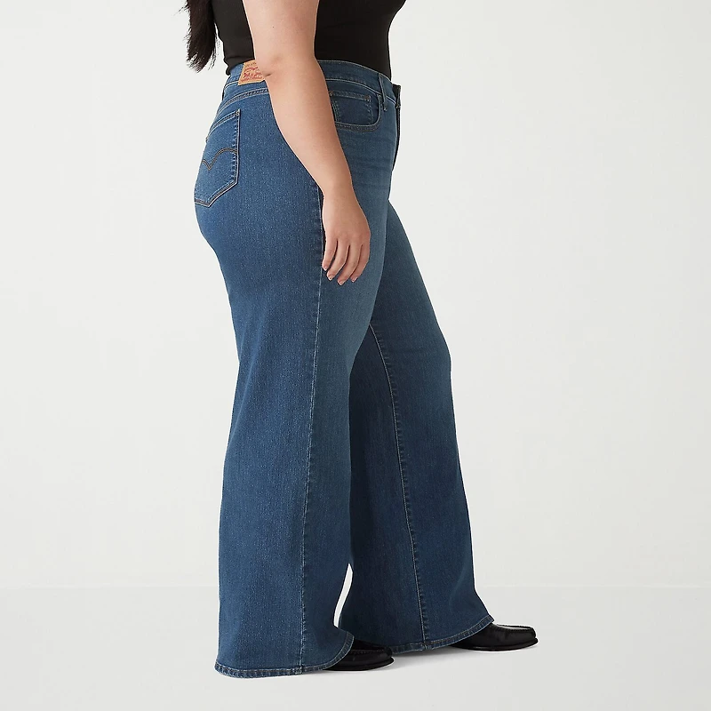 Levi's® Women's Plus Mid Rise 318™ Shaping Wide Leg Jeans