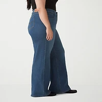 Levi's® Women's Plus Mid Rise 318™ Shaping Wide Leg Jeans