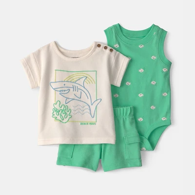 Carter's Baby Boys 3-pc. Short Set