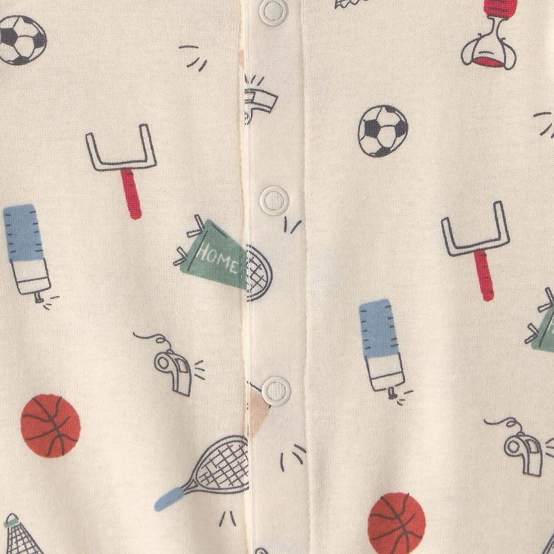 Carter's Baby Boys Short Sleeve Romper