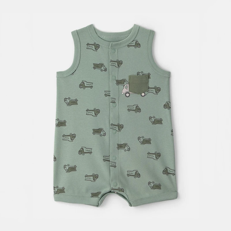 Carter's Baby Boys Sleeveless Romper