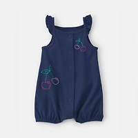 Carter's Baby Girls Sleeveless Romper