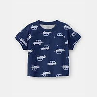 Carter's Toddler Boys Round Neck Short Sleeve T-Shirt