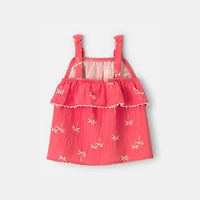 Carter's Toddler Girls Square Neck Sleeveless Tank Top