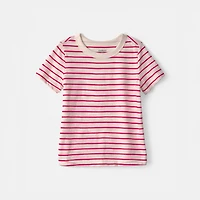 Oshkosh Toddler Boys Round Neck Short Sleeve T-Shirt