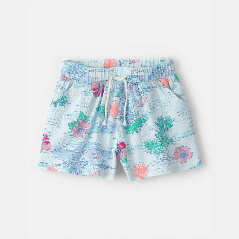 Carter's Little & Big Kid Girls Knit Pull-On Short