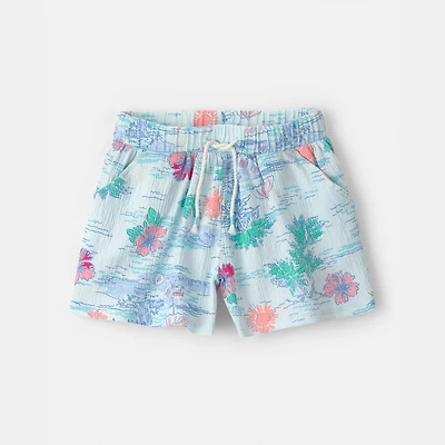 Carter's Little & Big Kid Girls Knit Pull-On Short