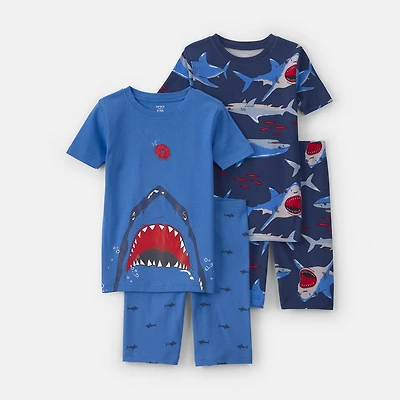 Carter's Little & Big Kid Boys 4-pc. Pajama Set
