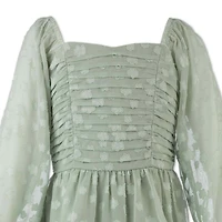 Speechless Big Kid Girls Plus Long Sleeve A-Line Dress
