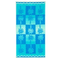 Outdoor Oasis Palm Tree Jacquard Beach Towel