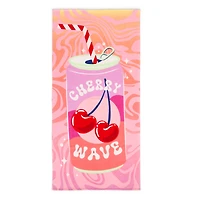 Outdoor Oasis Print Beach Towel