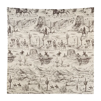 Donna Sharp Cowboy Cotton Shower Curtain