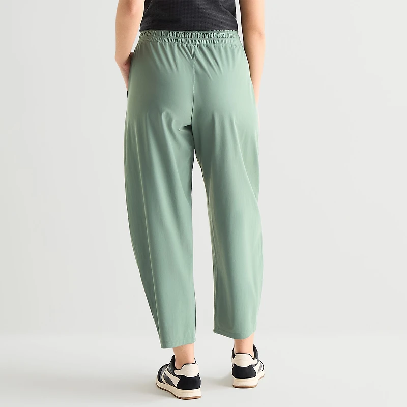 Stylus Womens Wide Leg Mid Rise Pull-On Pant