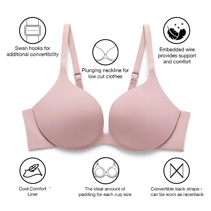 Ambrielle Ideal Lift plunge Bra