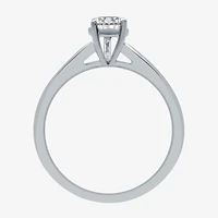 1 CT. Lab-Grown (G / SI2) Diamond Pear Solitaire Engagement Ring 10K or 14K Gold