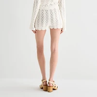 Forever 21 Womens Juniors Pull-On Short