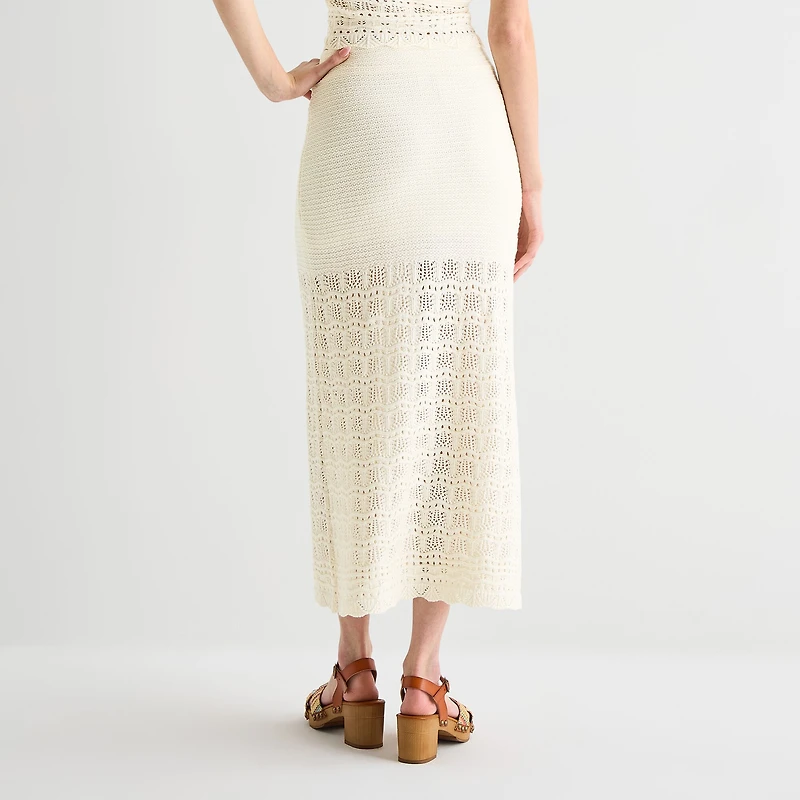 Arizona Womens Juniors Maxi Skirt