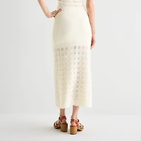 Arizona Womens Juniors Maxi Skirt