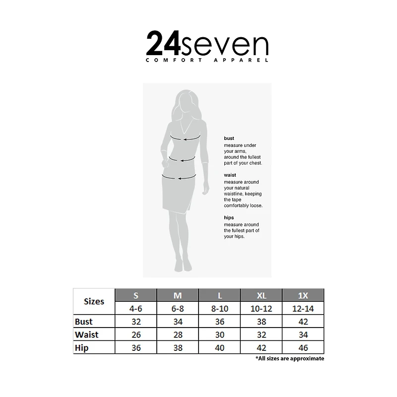 24seven Comfort Apparel Womens Scoop Neck Sleeveless Maxi Dress